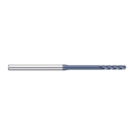Kodiak Cutting Tools 0.095 3 Fl Long Reach Long Flute Ball Nose Carbide End Mill w/ALTiN 5561166